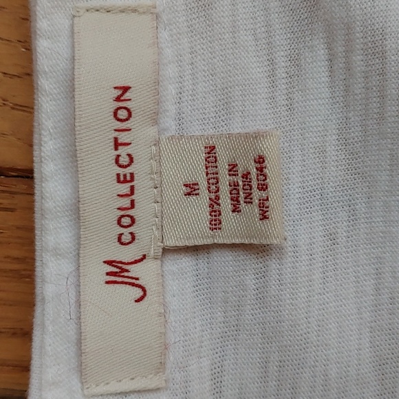 ♦️3 for $15 White Cotton Embroidered Casual Top - Picture 8 of 14